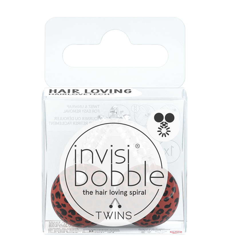 ORIGINAL TWINS Purrfection (HP)Hair CareWelcome invisibobble's newest addition to the team: the TWINS. Inspired by the past but looking forward, this innovative hair spiral gives a nostalgic look in a timeless design. The TWINS are especially hair-loving,