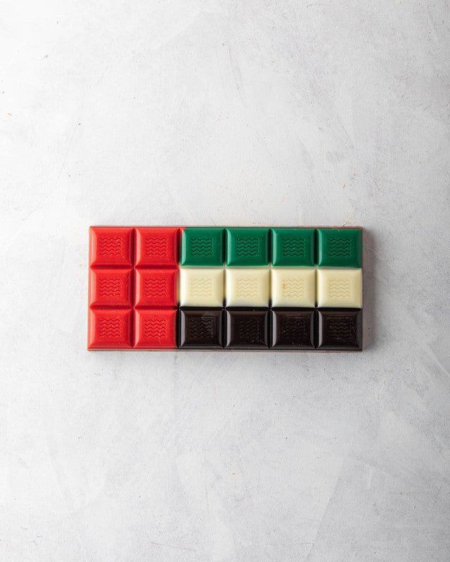 UAE Flag Chocolate Bar