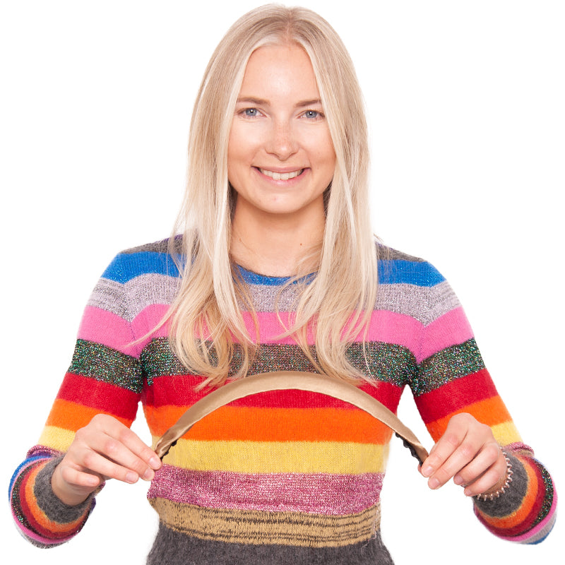 Hairhalo Lets get FizzycalHair CareA headband exactly made for you. The patent-pending technology of the new invisibobble® HAIRHALO is as hair loving as it gets. Try the headband on, adjust it where it is too tight or too loose by bending it and then wear