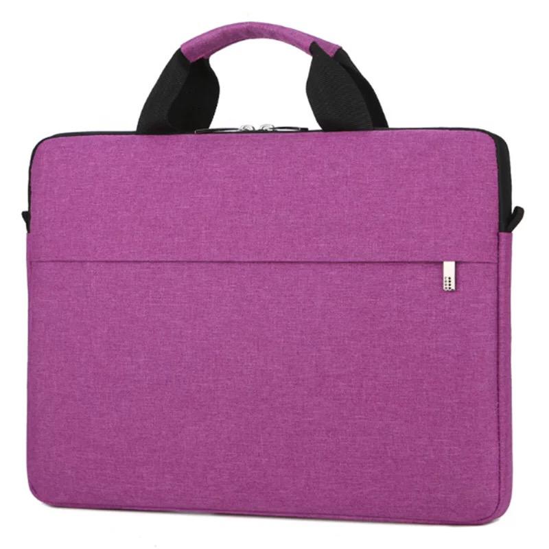 Laptop Briefcase Side Bag - 14"Computer & Laptop AccessoriesLaptop Briefcase, Waterproof Shock-Resistant Lightweight Shoulder Bag, Notebook Case laptop Sleeves Compatible 14 inches with Detachable shoulder strap