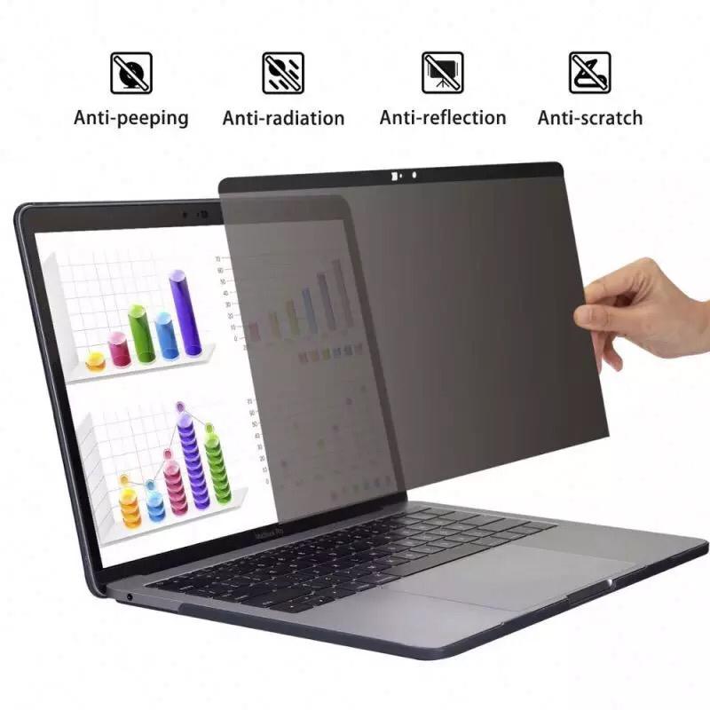 Anti-peep Laptop Screen Protector - White - 15.6 InchComputer & Laptop AccessoriesAnti peep laptop screen protector Anti-scratch, AntiFingerprint, anti-explosion, AntiSPY, High Transparent, PC Notebook, screen size 15.6 inch