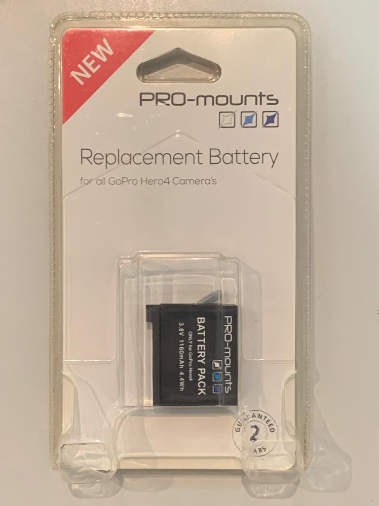 Pro-Mounts Replacement Battery For Hero4Letstango Promo• Up To 90% Discount • NOTE: Opened Boxes, As Is and Warranty not Available Minimum order required (50 AED) to avail the free delivery…