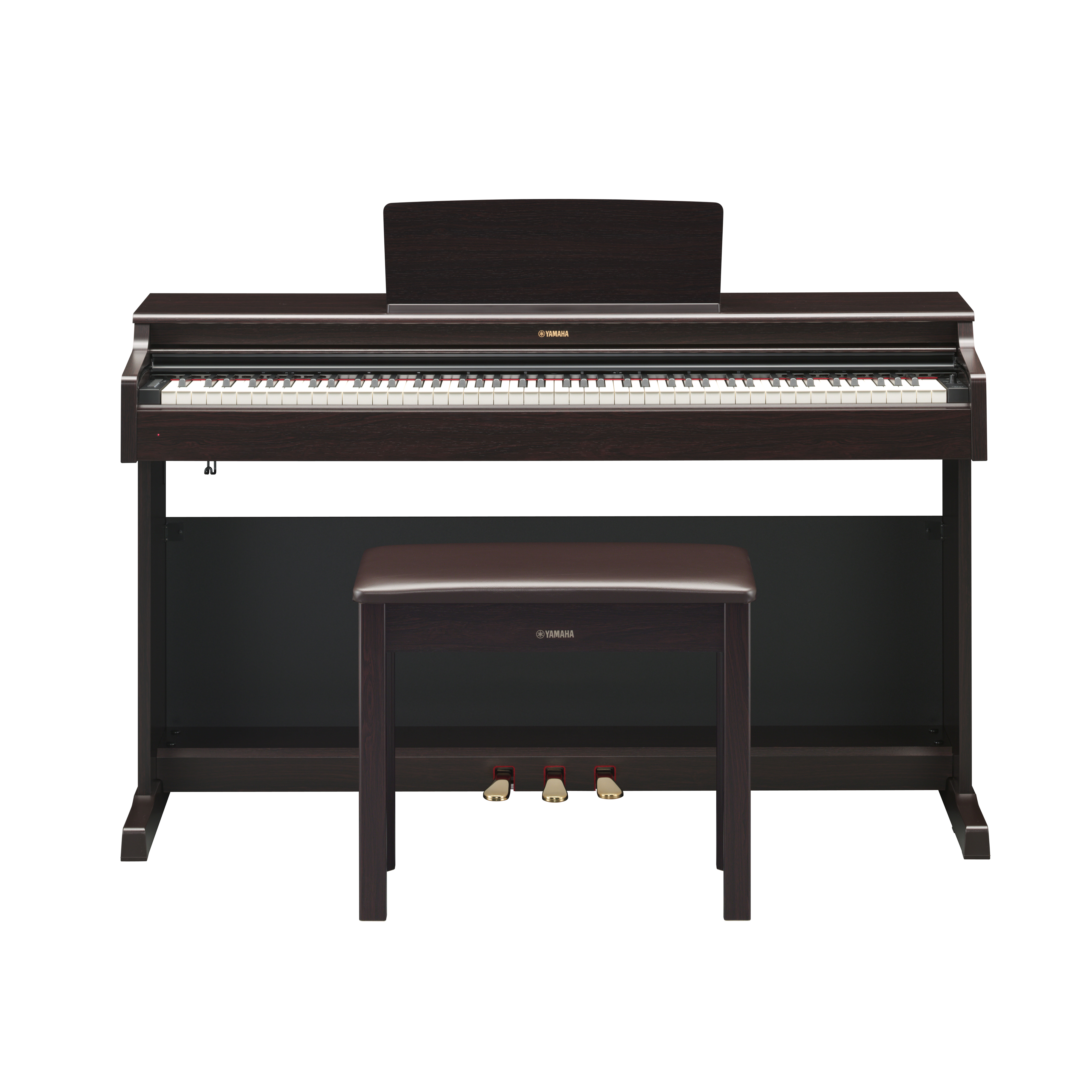 Yamaha YDP 164 Digital Piano RosewoodMusical InstrumentsYamaha YDP 164 Rosewood Design This Yamaha YDP 164 Rosewood is a full-sized 88 key piano with a pair of built-in stereo speakers. If you’re practicing at home, then these are the only thing you need