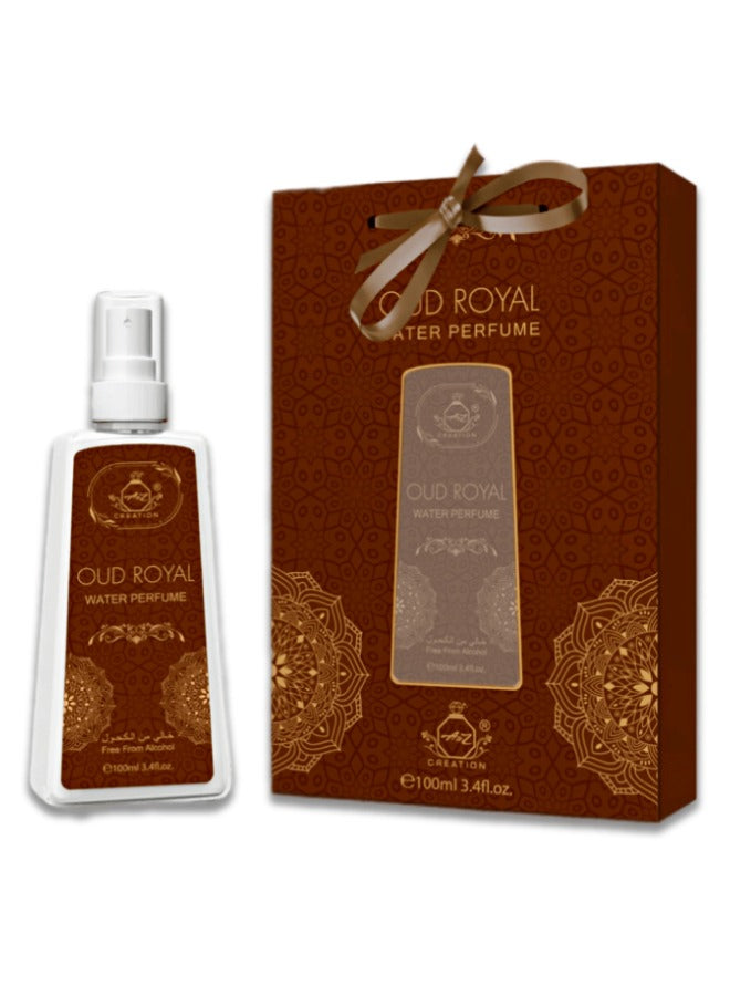 A to Z Creation Oud Royal Water Perfume 100ml (unisex)Perfumes & FragrancesOud Royal is a hymn to the Orient and to oud wood, a mystical, precious substance that's worth its weight in gold.