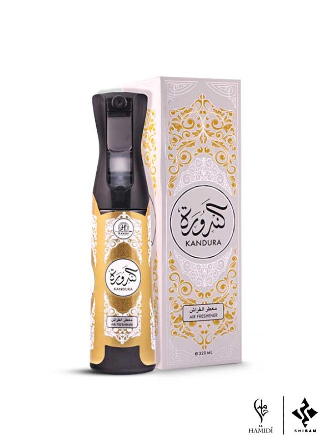 Luxury Non-Alcoholic 320ml Air Freshener Spray Set - Pack of 2Perfumes & FragrancesLong-Lasting Fragrance – Eliminates Odors & Freshens The Air – A floral gourmand scent that tops with the fruity fig and orange balancing into a pleasant bouquet of sweet r