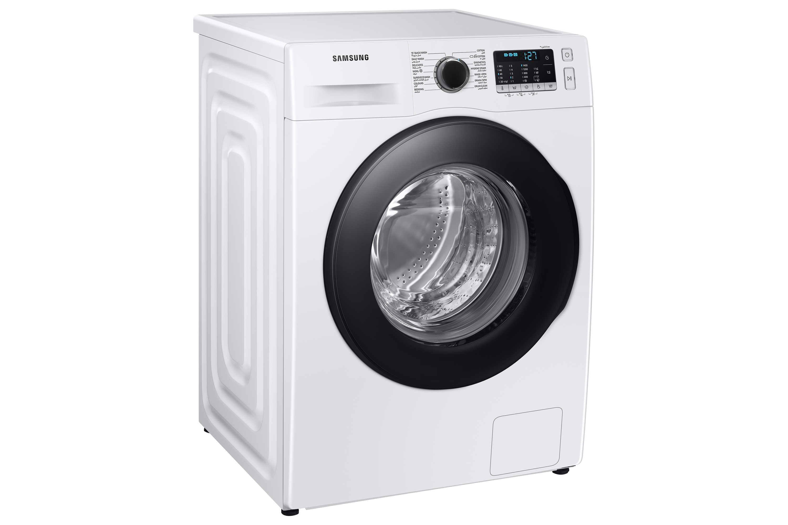 Samsung WW80TA046AE Washer with Hygiene Steam, 8KG