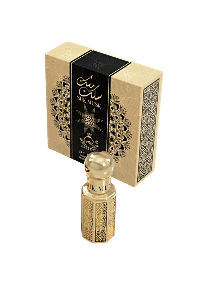 A to Z Creation Silk Musk - Luxury Concentrated Perfume Oil 12ml