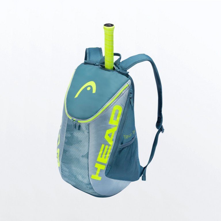 HEAD Tour Team Extreme BackpackEquipmentsGrab the TOUR TEAM EXTREME BACKPACK for your quick trip to the courts, your next flight or your walk to school. With a new colorway that matches HEAD's new EXTREME racquet series, the bag offers a padded racquet co