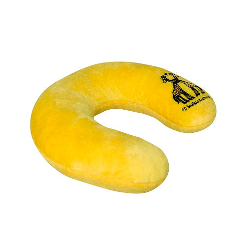 Kukuxumusu Neck PillowCar AccessoriesConforms to the shape of your neck. Provides superior supportand comfort. Relieves pressure. Helps prevent headache and neck pain. Machine washable. Material: 100% Polyester. This is not a toy and must be used under di