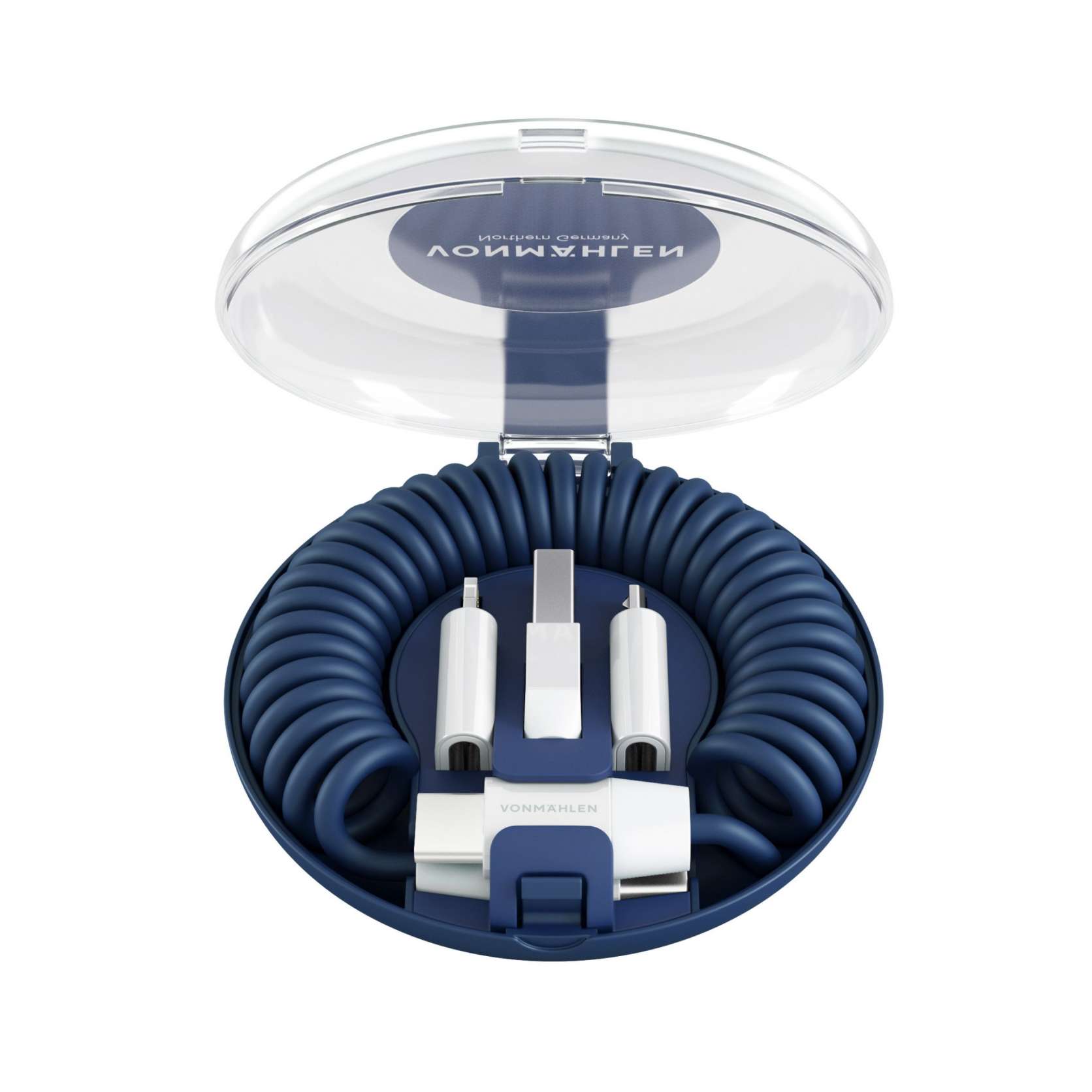 Vonmahlen Allroundo All in one Charging CableMobile Accessoriesallroundo c is our compact all-in-one charging and data cable (USB-C to USB-C) with quick charging function. Thanks to its innovative design, allroundo offers you six (6in1) different connecti