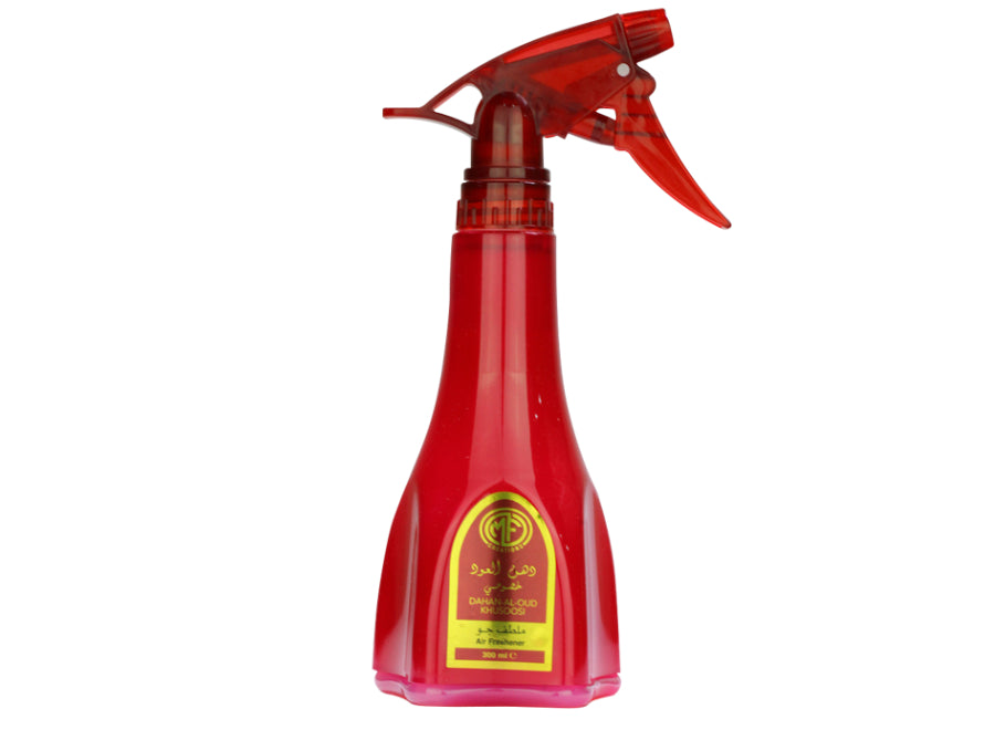 MFCreations Air Freshener Dhan Al Khusoosi 300MLHome EnvironmentMFCreations Air Fresheners exude oriental feelings that give you the feel of the Arab Culture! With the oriental smell, take the feel with you wherever you go. The Air Freshener comes in an e