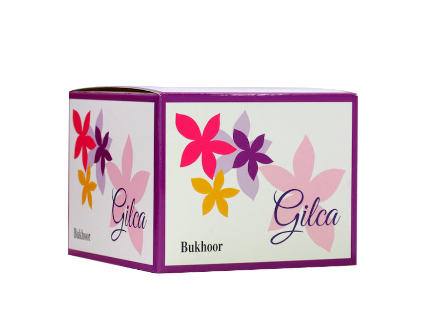MFCreations Bukhoor Gilca 70gmPerfumes & FragrancesEmits a scented fragrance that is sure to uplift your mood. Creates an elegant statement while levitating the home decor scheme. Oriental fragrance that is formulated with scented and environment friendly
