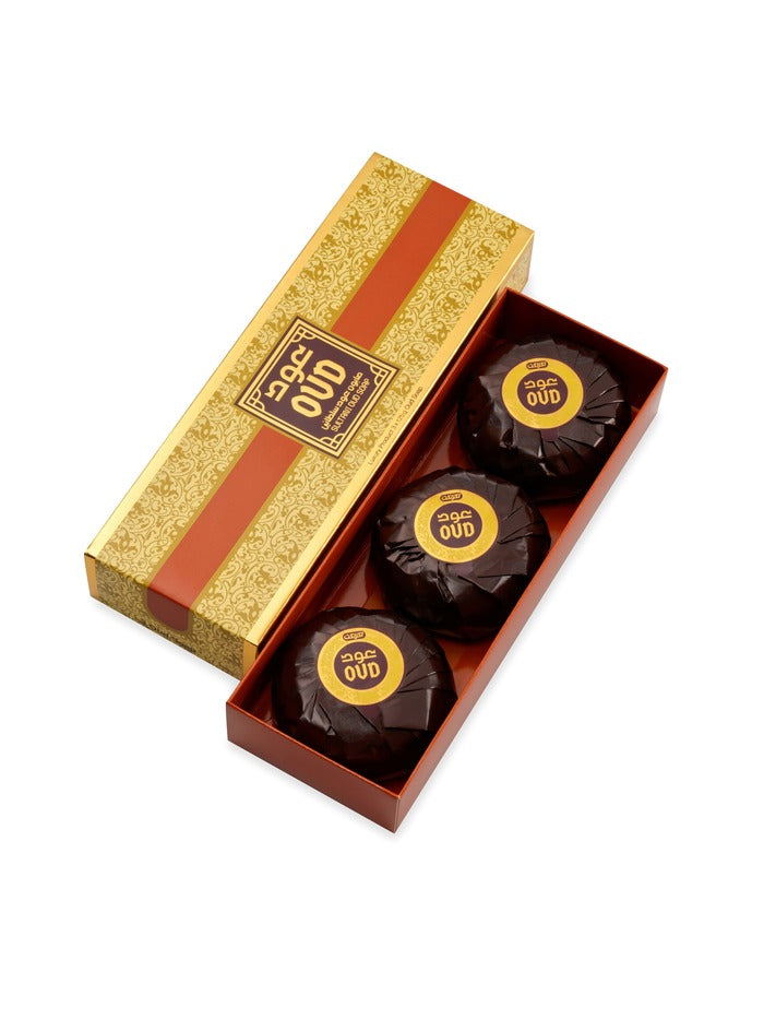Oud Soap - SultaniPersonal CareRevel in Sultani’s majesty and wash with the royalty of scents. Top notes of Tangerine and Musk, with a delicate floral blend deepened by Agarwood accords. Sultani (Bronze): TOP: Fruity HEART: Floral BASE: Agarwood Individua