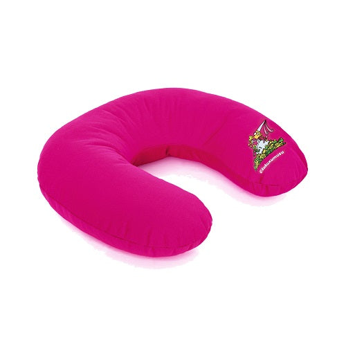 Kukuxumusu Neck PillowCar AccessoriesConforms to the shape of your neck. Provides superior supportand comfort. Relieves pressure. Helps prevent headache and neck pain. Machine washable. Material: 100% Polyester. This is not a toy and must be used under di