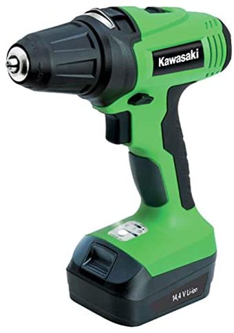 Kawasaski 14.4 Volts -2Li K-Ak 14.4 Li Cordless Drill - 603010231Tools & Home ImprovementsBrand: Kawasaski Power Source: Cordless Electric Type: Drills Model Number: 603010231 Voltage Rating: 14.4 Volts Product Dimensions : 9.6 x 33 x 19.2 cm; 2.88 Kilogr