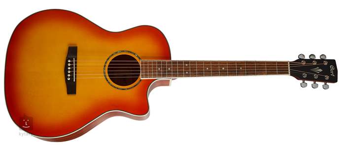 Cort GA-MEDX LVBS Electro- Acoustic GuitarMusical InstrumentsFor those who need a no-frills workhorse acoustic-electric, the GA-MEDX covers the gamut for working musicians who require value as well as quality. • AUDITORIUM CUTAWAY BODY With dimensions of