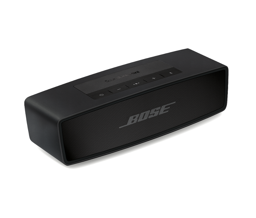 Bose SoundLink Mini II Special EditionAudio & VideoKey Features: Big Sound & Deep Bass Up to 12 Hours Access to Voice Assistants Speakerphone Voice Prompts Bluetooth Connectivity Live Big. Go Mini.The SoundLink Mini II Special Edition delivers full, natur