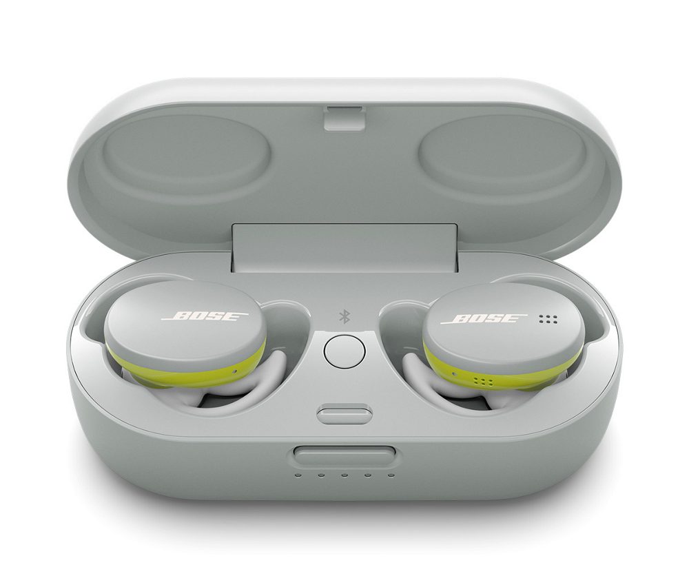 Bose Sports EarbudsHeadphonesAcclaimed Lifelike Sound Secure and Comfortable Sweat and Weather Resistant Simple Touch Controls Bose Sport Earbuds are designed from the ground up to energise your exercise with acclaimed lifelike sound and a comfortable, se