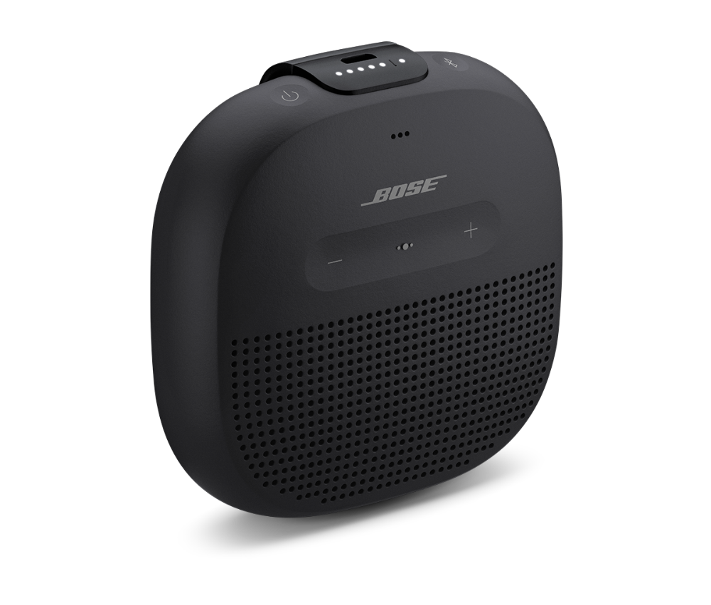 Bose SoundLink Micro Bluetooth SpeakerAudio & VideoKey Features: High-quality Audio IP67-rated Waterproof and Dustproof Tear-resistant Strap Withstands Drops, Shock and Rust Pairs With Other Bose Speakers Up to 6 Hours Bold Sound. Action Approved.With its