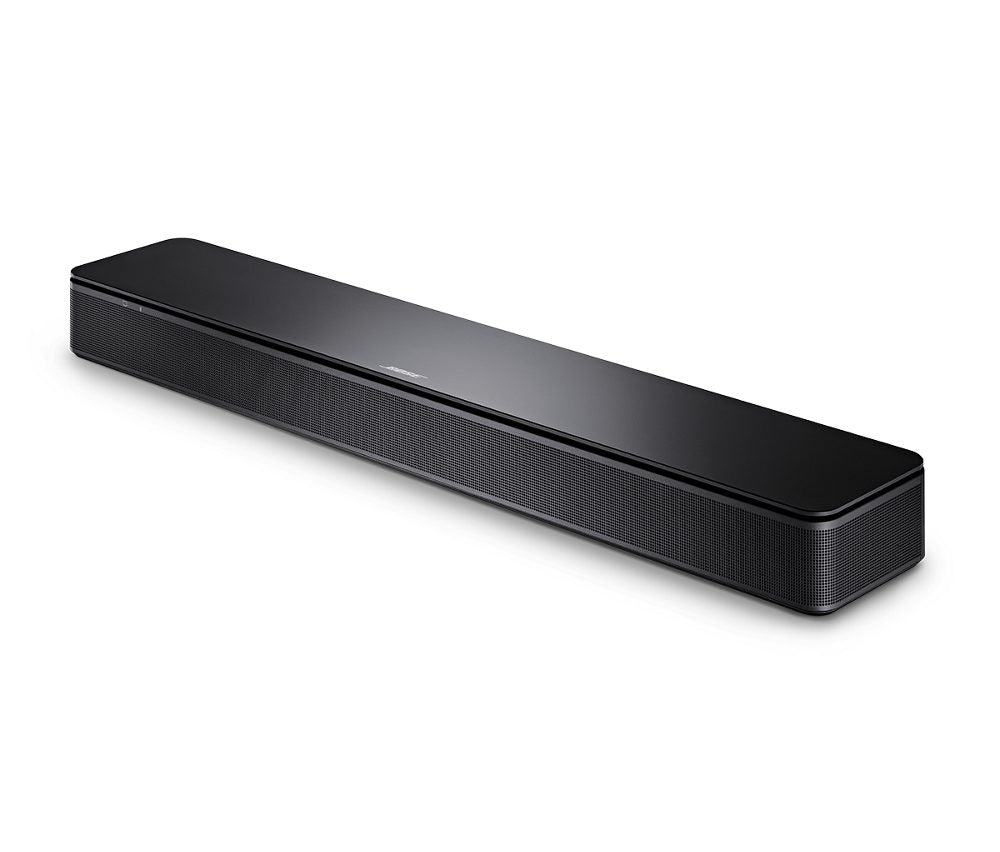 Bose TV SpeakerAudio & VideoThe Bose TV Speaker is a one-step, simple solution for better TV sound. It’s small but powerful, delivering a clear, balanced and natural-sounding audio experience that enhances dialogue and bass performance. Enhances Tv Sound