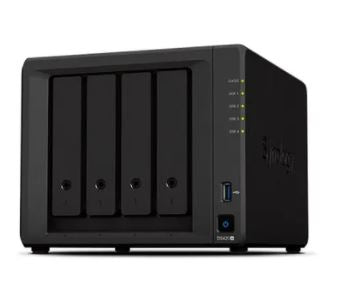 4 Bay NAS DiskStation DS420+ DDR4 2GB Black + 20TB 4BAY DESKTOP NAS SOLUTION Installed with 2*10tb WD Ultrastar & Free Bullguard Antivirus-Internet Security 3 Devices | 1 Year