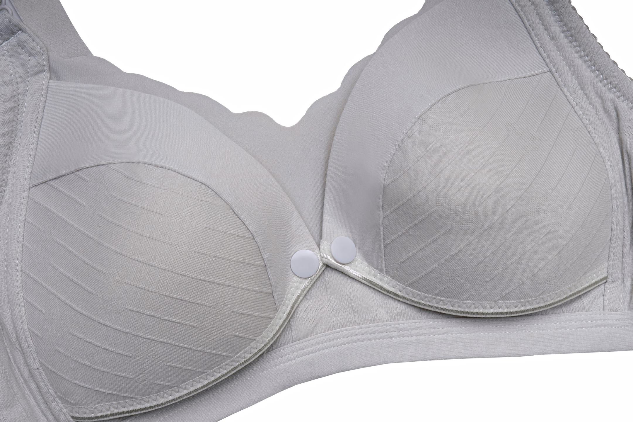 Okus - Comfy Cotton Seamless Nursing BraNursing & FeedingUltra-soft cotton fabricMaternity & Nursing Bra, no underwire and easy to use, Very Soft and Comfortable against your skin that you'll want to wear it day and night.It has cups with flaps that can b
