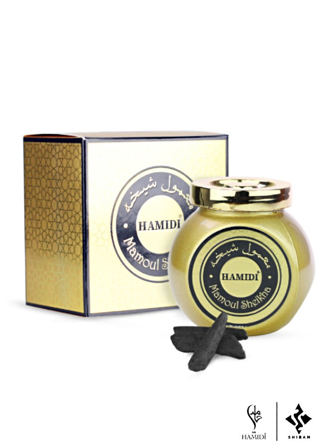 3 in 1 Bundle Offer Set - 3pcs of Bakhoor Mamoul/ Incense (3x50gm)Perfumes & FragrancesMamoul Sheikha 50gm - Chips of real agarwood are soaked in precious fragrances of rose, sandalwood & amber. Top notes are Green, Rosy. Middle notes are Floral, Sweet Va