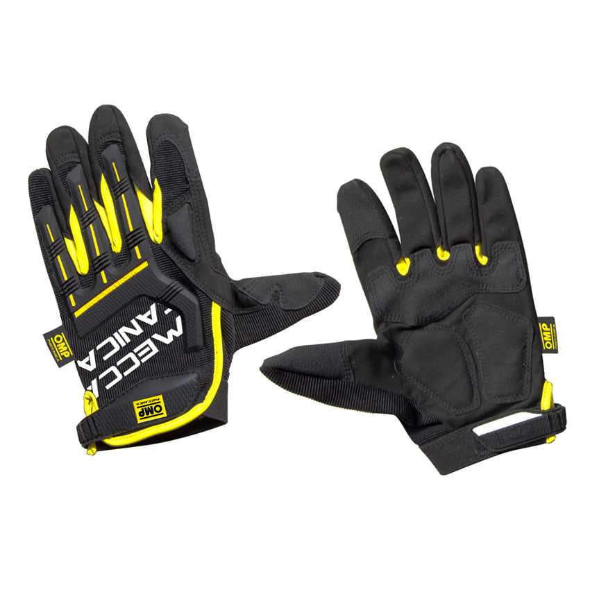 OMP Work GlovesRepair ToolsKey Feature Fabric cutting tight for comfort and breathability elastic. Palm of durable Microfiber. Padding SBR, absorbs shock and vibration. Closure of velcro band elastic for fit comfortable and safe on the wrist. The SBR padd