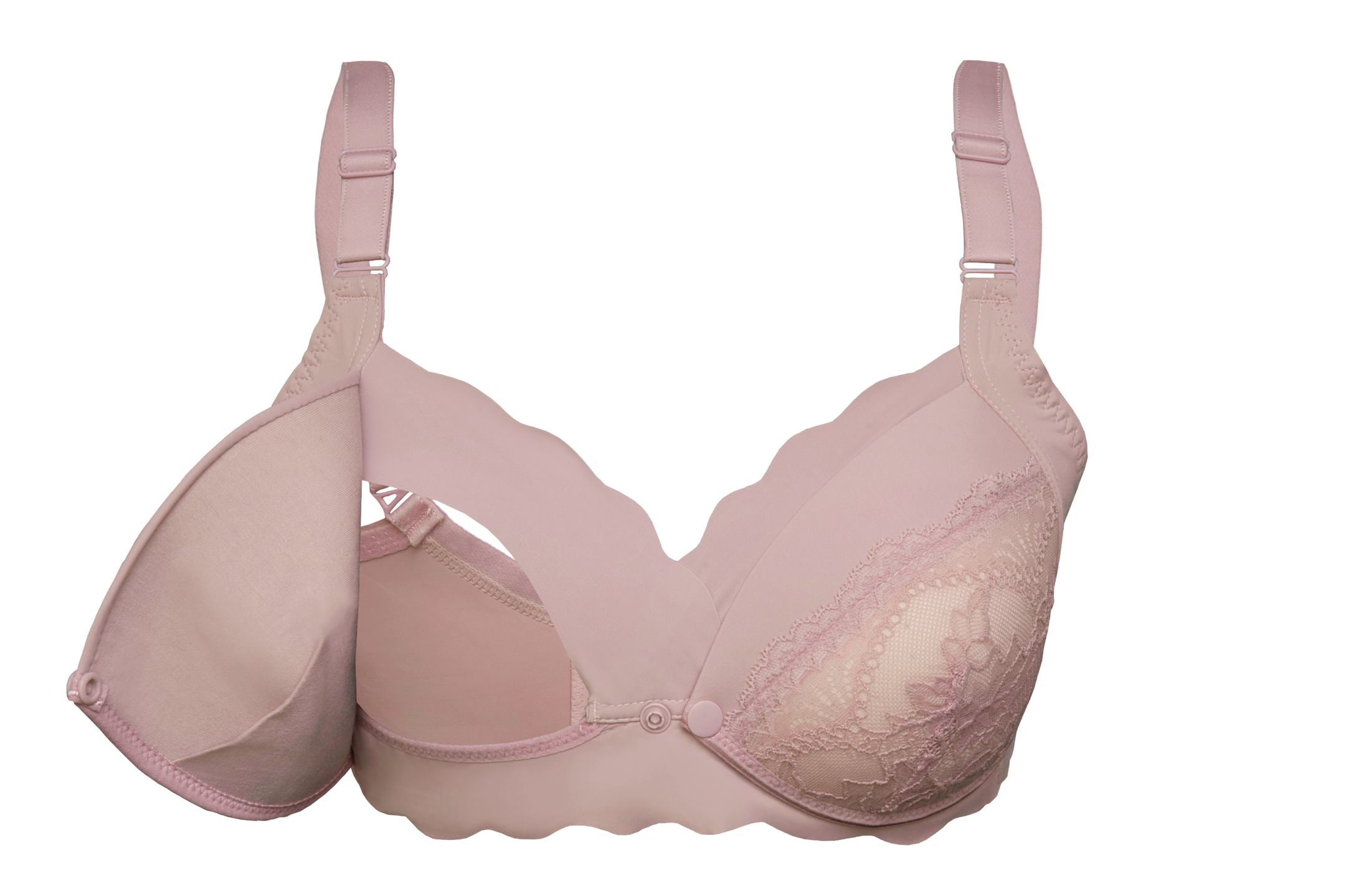 Okus - Seamless Nursing BraNursing & FeedingSeamless design to reduce friction. Soft, breathable cotton, comfortable and wire free design for added comfort .4 rows back closure.It has cups with flaps that can be easily opened to provide access to your bre