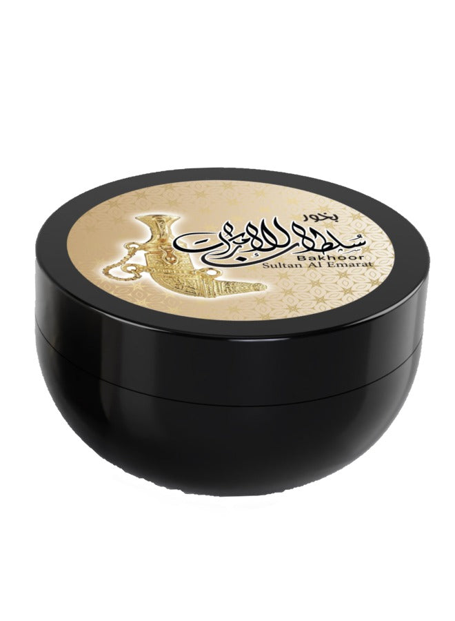 A to Z Creation Bakhoor Sultan Al Emarat 70gmPerfumes & FragrancesEmits a scented fragrance that is sure to uplift your mood. Creates an elegant statement while levitating the home decor scheme. Oriental fragrance that is formulated with scented and envir