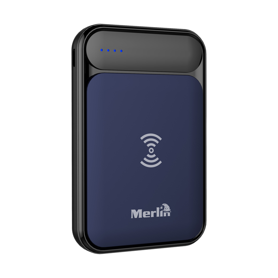 Merlin Flash 4K Wireless PowerbankMobile AccessoriesFlash 4000 is an elegantly designed, portable wireless charging power bank that can charge all compatible wireless charging devices on the go. With a 4000mAh rechargeable battery and a form factor that’s