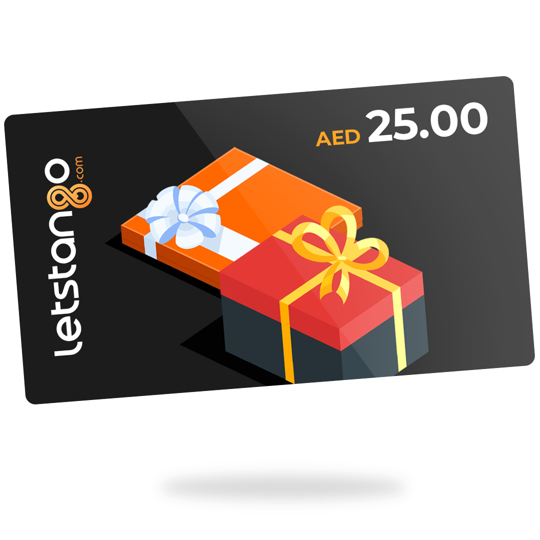 Letstango Gift CardGift CardsTreat yourself and your loved ones with a Letstango Gift Card. The card can be used to purchase any product from our website.