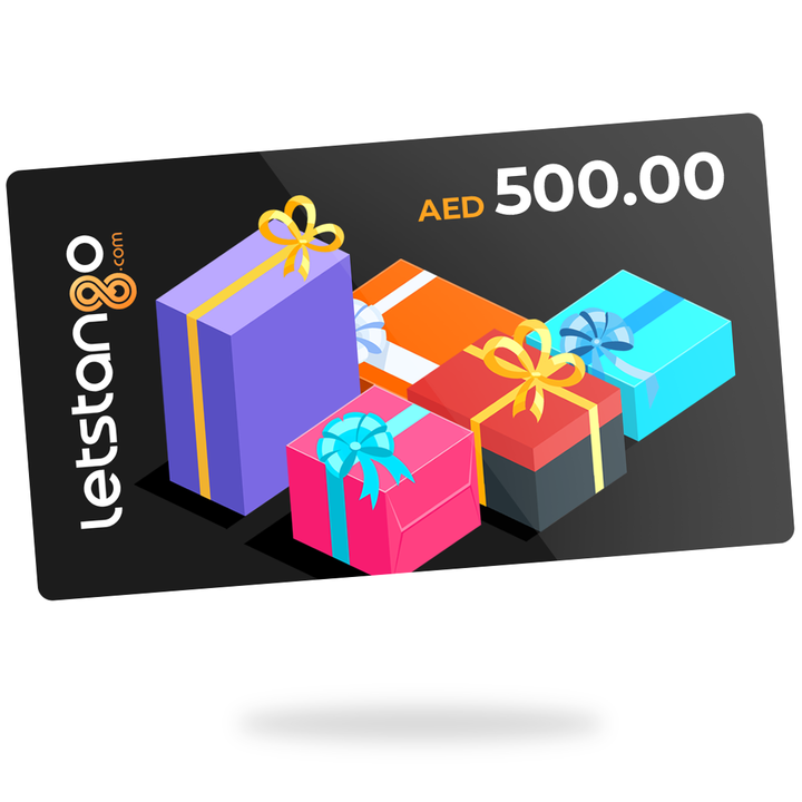 Letstango Gift CardGift CardsTreat yourself and your loved ones with a Letstango Gift Card. The card can be used to purchase any product from our website.