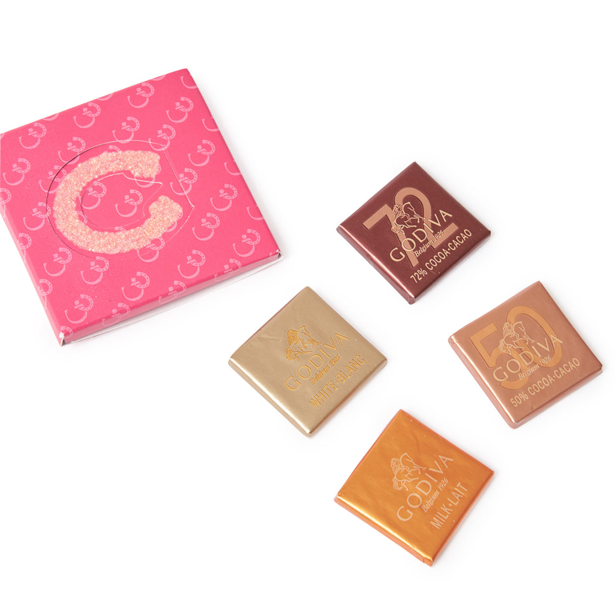 Godiva Baby Girl Carres Pack - 4pcsChocolate & ConfectioneryPink Cloud pack (4pc carres)