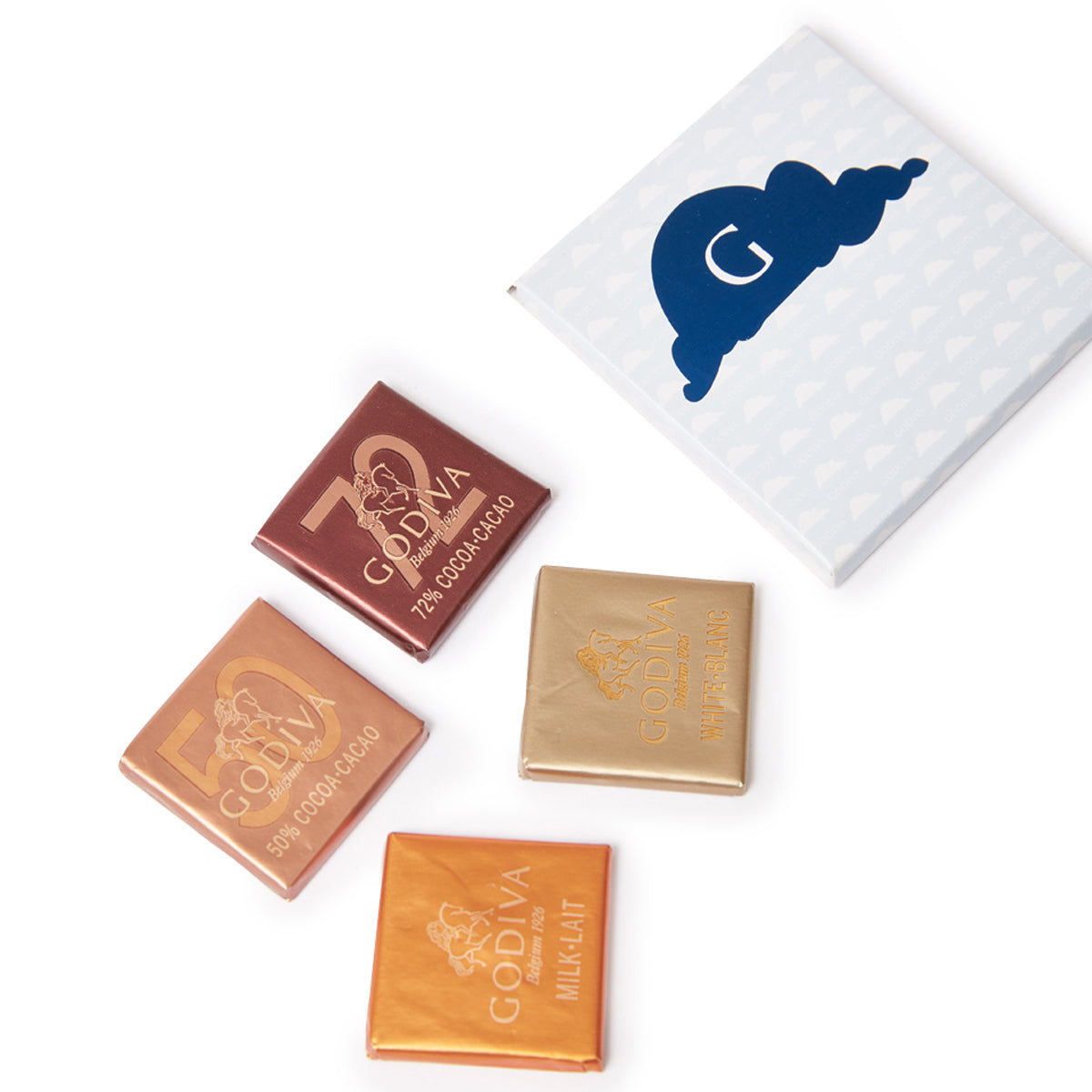 Godiva Baby Boy Cloud Carres - 4pcsChocolate & Confectionery4pc Carres