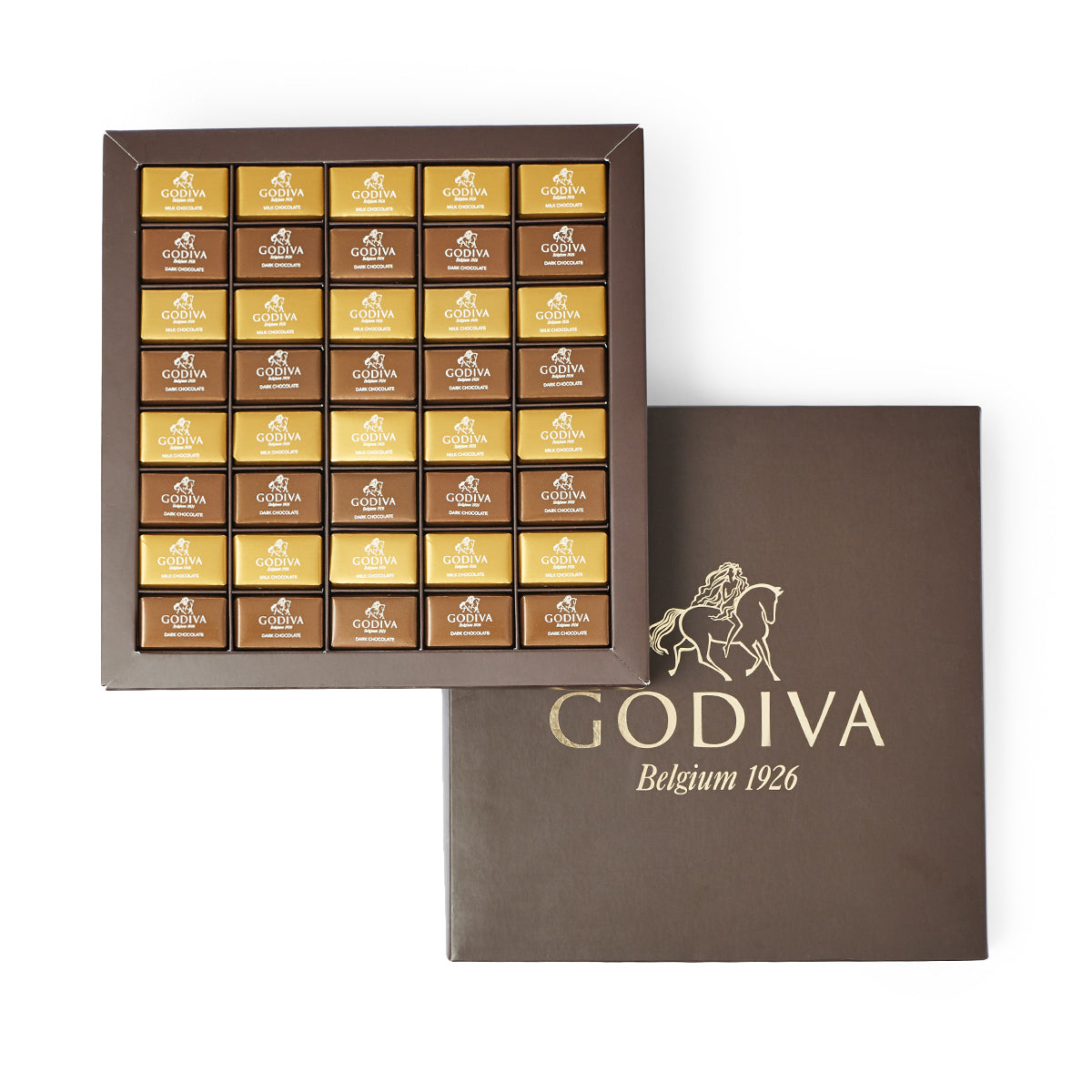 Godiva's NapolitainsChocolate & ConfectioneryAllergen Information: Contains Dairy, SoyMay Contain Tree Nuts and GlutenSuitable for Vegetarians