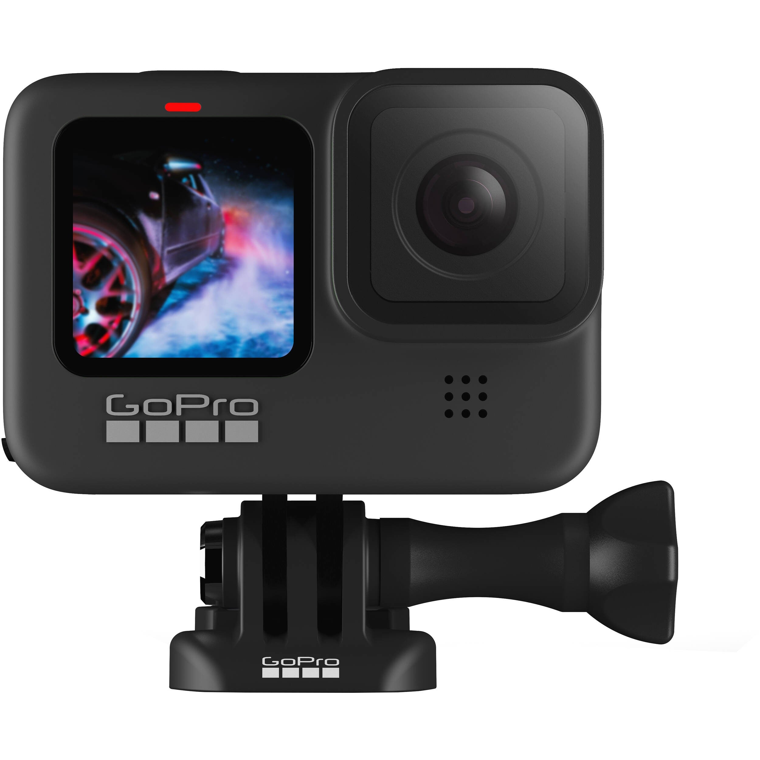 GoPro HERO9 Action Camera - BlackCamerasHERO9 Black - More everything. More resolution.Shoot stunning 5K video that maintains serious detail even when zooming in and capturing 14.7MP frame grabs. Also records in 4K, 2.7K, 1440p and 1080p. More pixels.Capt