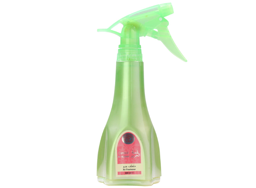 MFCreations Air Freshener Lamsat Al Hareer 300MLHome EnvironmentMFCreations Air Fresheners exude oriental feelings that give you the feel of the Arab Culture! With the oriental smell, take the feel with you wherever you go. The Air Freshener comes in an e