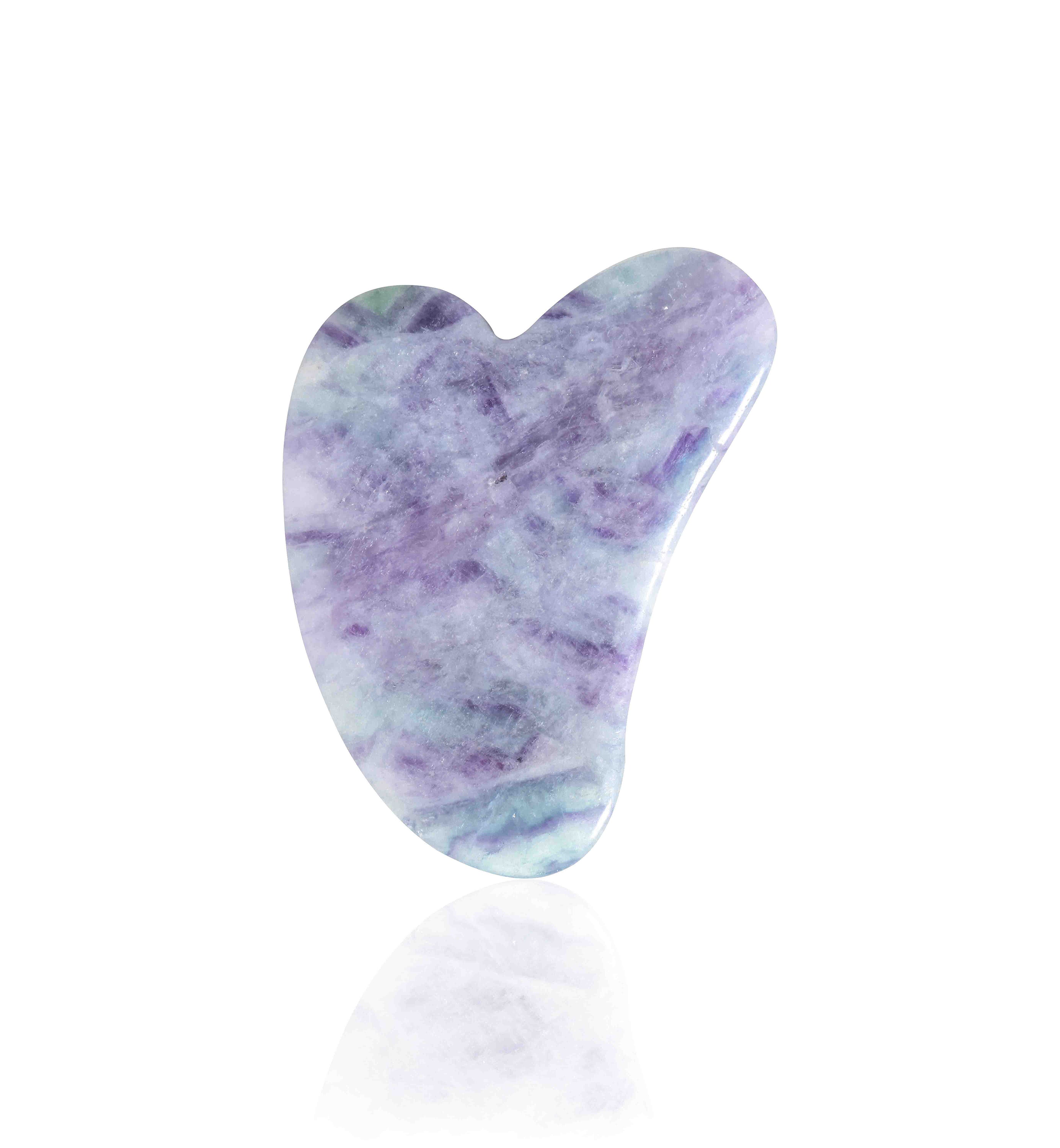 Fluorite Gua Sha The at Home Beauty Tool for Glowing and Firmer SkinPersonal CareGua Sha is an ancient, traditional Chinese beauty tool. Known as the “1-minute facelift” or the “Eastern Botox”, this beauty practice is prized for its natural anti-aging and