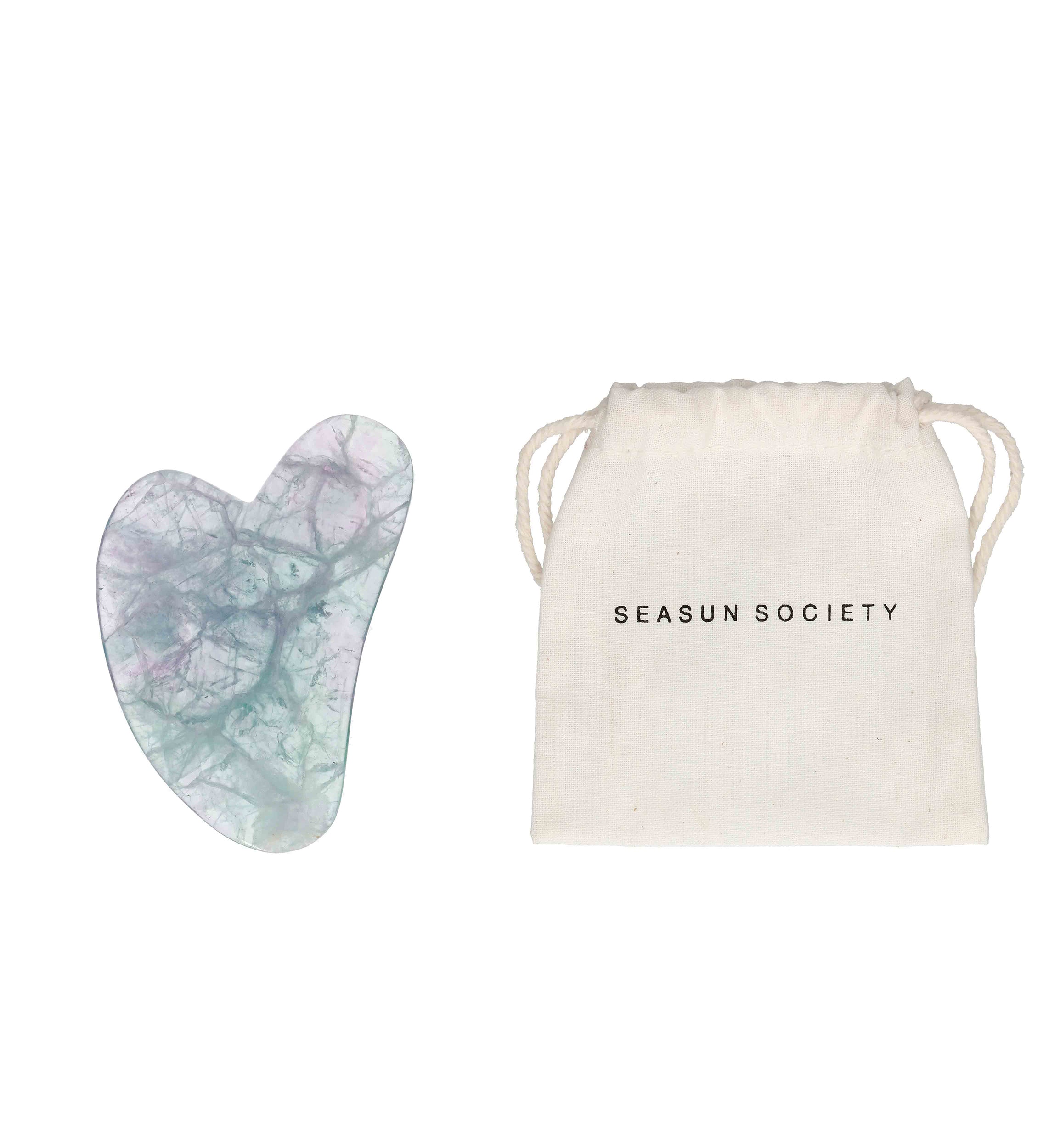 Fluorite Gua Sha The at Home Beauty Tool for Glowing and Firmer SkinPersonal CareGua Sha is an ancient, traditional Chinese beauty tool. Known as the “1-minute facelift” or the “Eastern Botox”, this beauty practice is prized for its natural anti-aging and