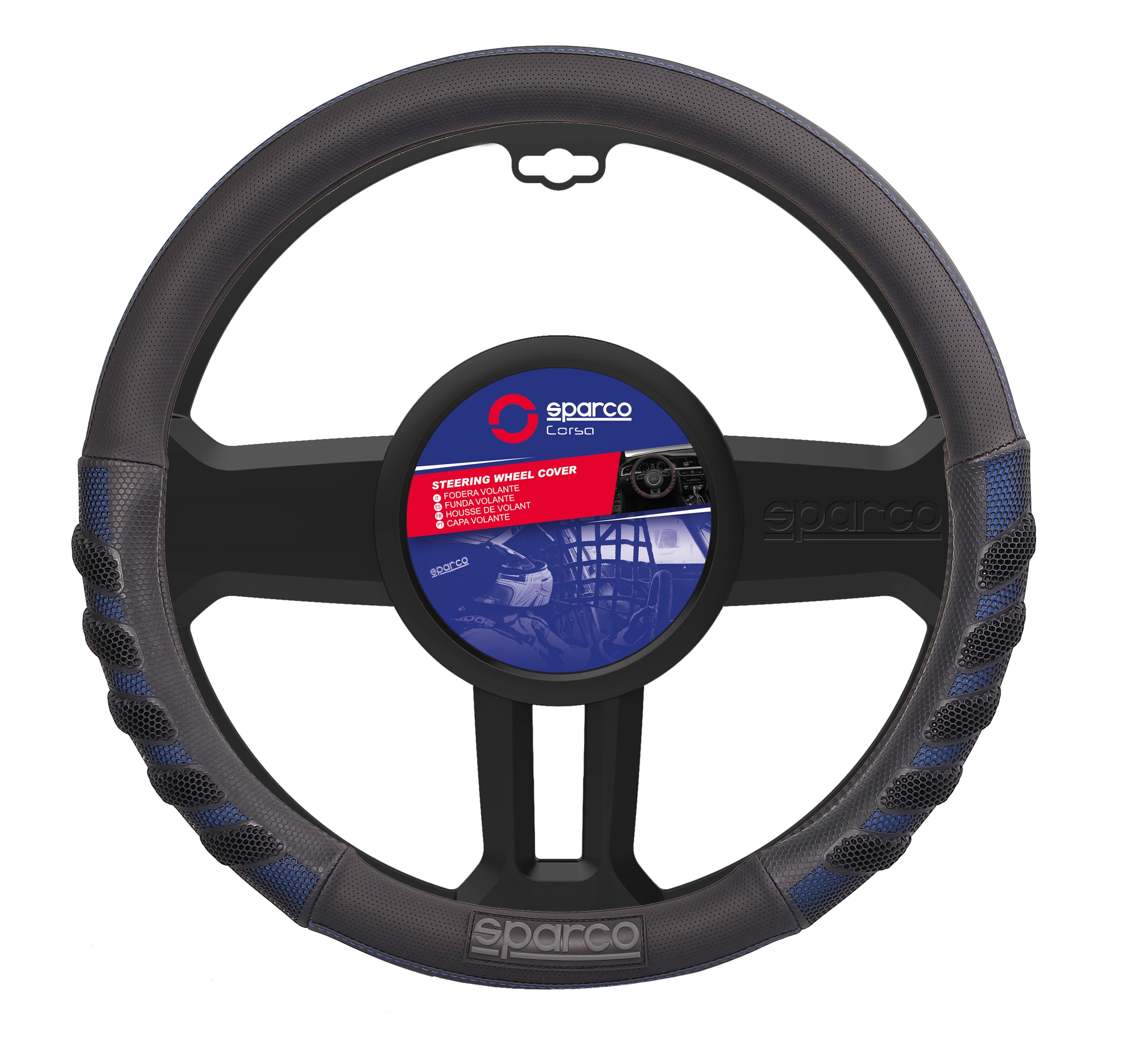 Sparco Universal Steering Wheel Cover 38cm