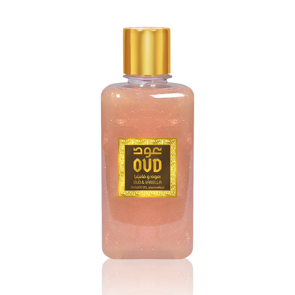Oud Shower Gel - Oud & VanillaPersonal CareVanilla with Oud shower gel specially formulated to moisturize the skin, leaving it soft, smooth and clean with original natural Oud fragrance smell. Vanilla with Oud: Plumeria, Vanilla with Oud