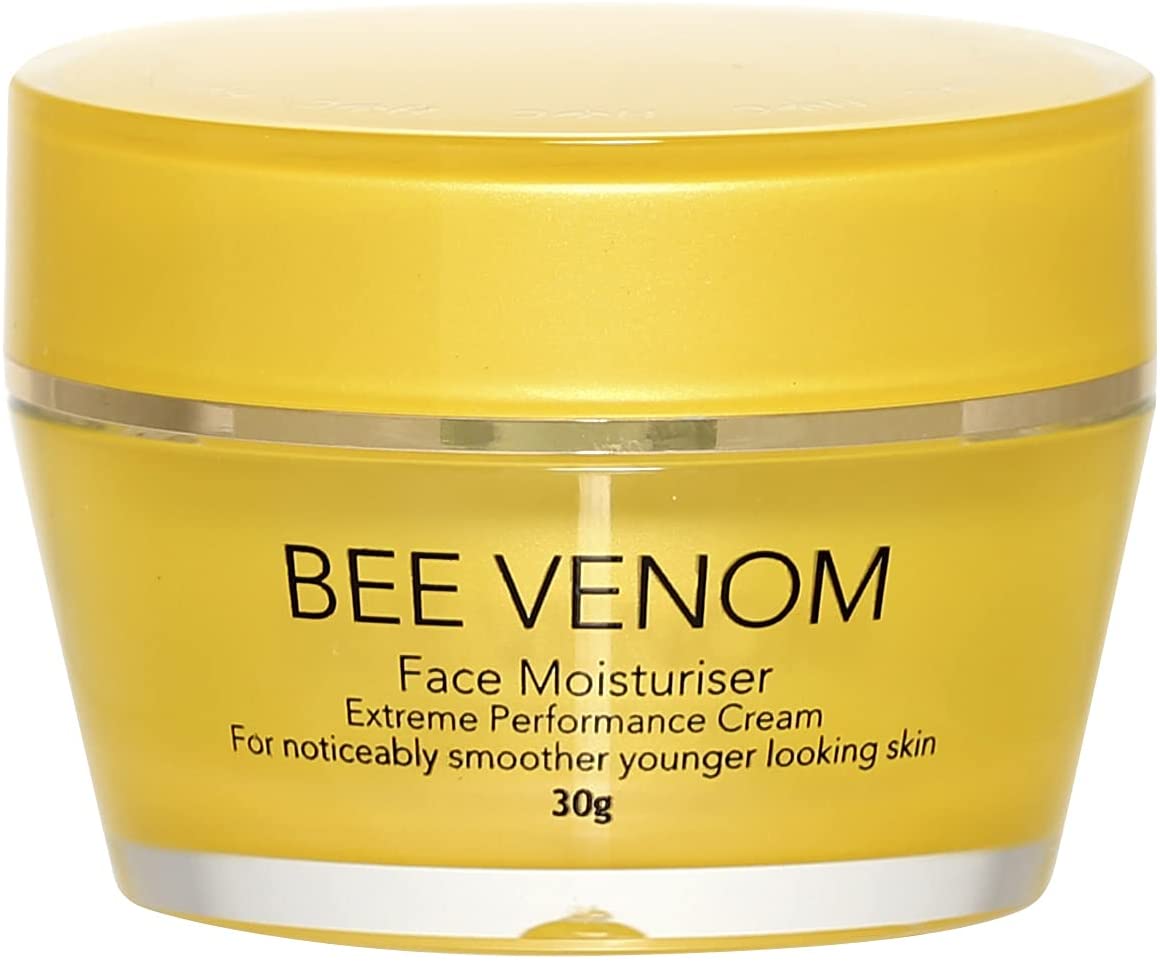 Healthy Care Bee Venom Face Moisturizer 30gPersonal CareExtreme Performance Cream for noticeably smoother younger looking skin. This revolutionary bee venom moisturiser is an advanced formula that revitalises and renews for naturally younger looking skin.