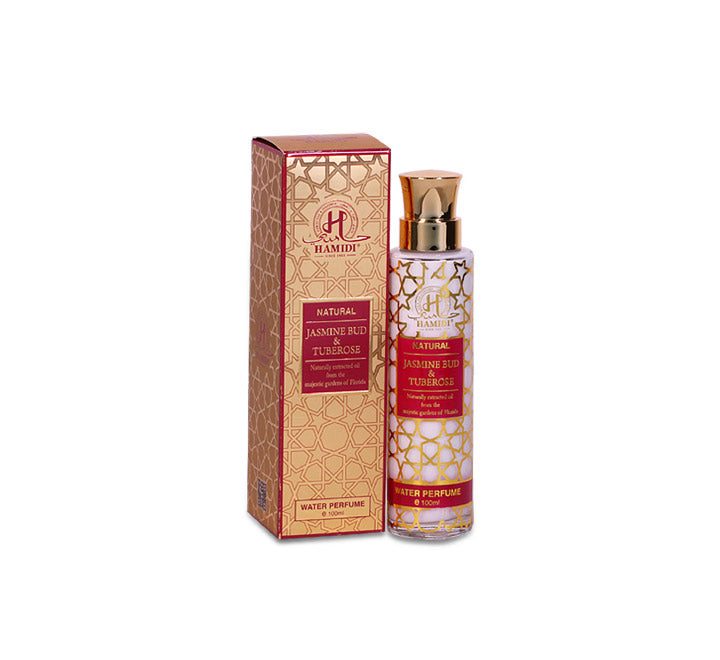 Hamidi Water Perfume Natural Jasmine 100MLPerfumes & FragrancesReminiscent of fresh & pure flowers… Made using naturally extracted oil from the majestic gardens of Florida.