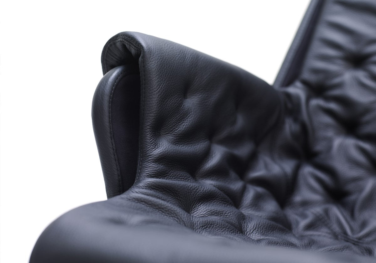 DUX Jetson Armchair - JETSON LEATHERHome DecorTHE JETSON CHAIR BY BRUNO MATHSSON Jetson is an icon of Swedish furniture design. This collaboration between Mathsson and DUX features a hollowed seat and high, ergonomically designed back with headrest and an