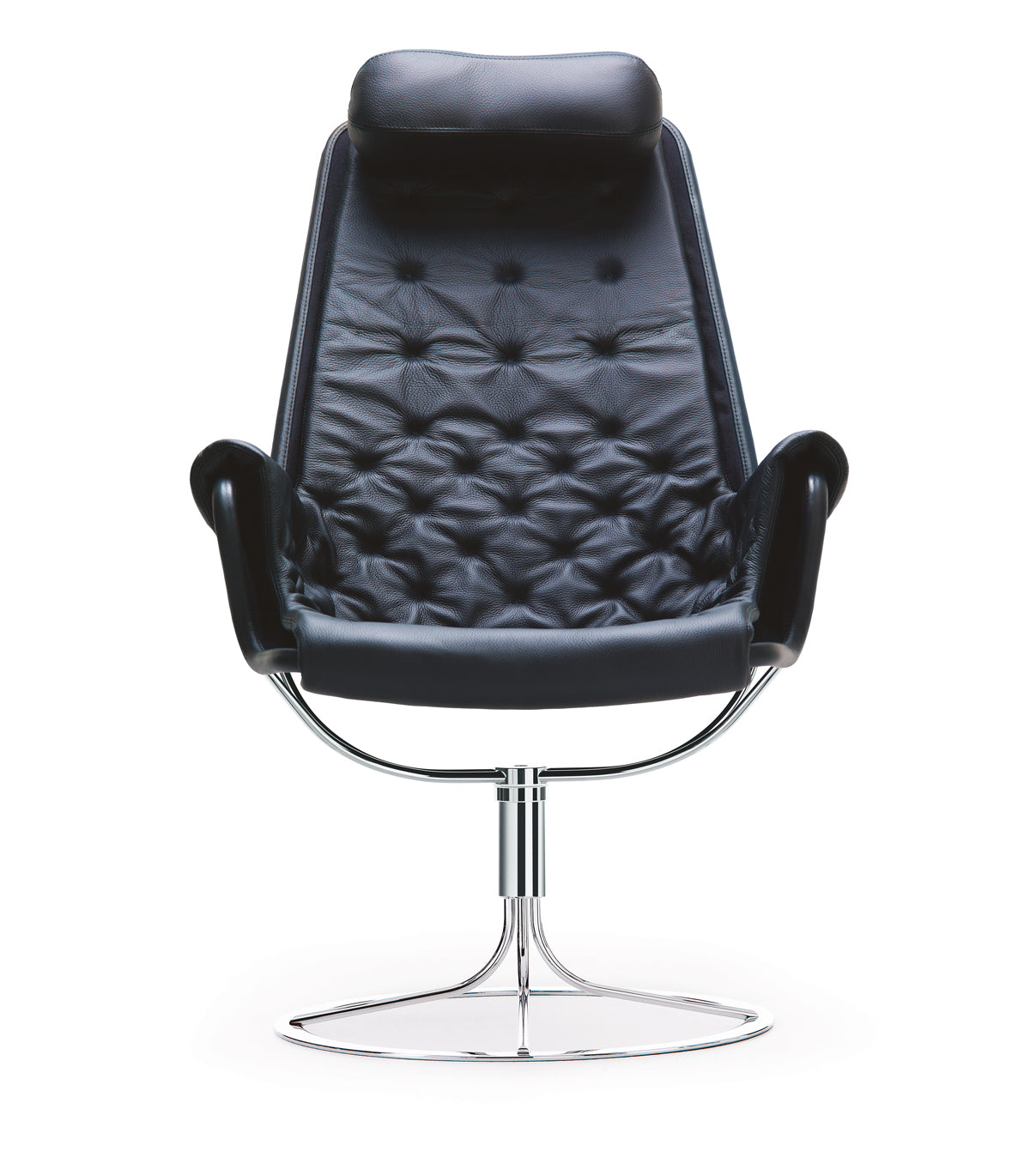 DUX Jetson Armchair - JETSON LEATHERHome DecorTHE JETSON CHAIR BY BRUNO MATHSSON Jetson is an icon of Swedish furniture design. This collaboration between Mathsson and DUX features a hollowed seat and high, ergonomically designed back with headrest and an