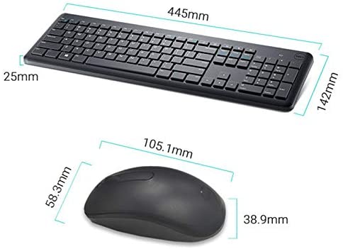 Dell KM117 Wireless Keyboard & Mouse