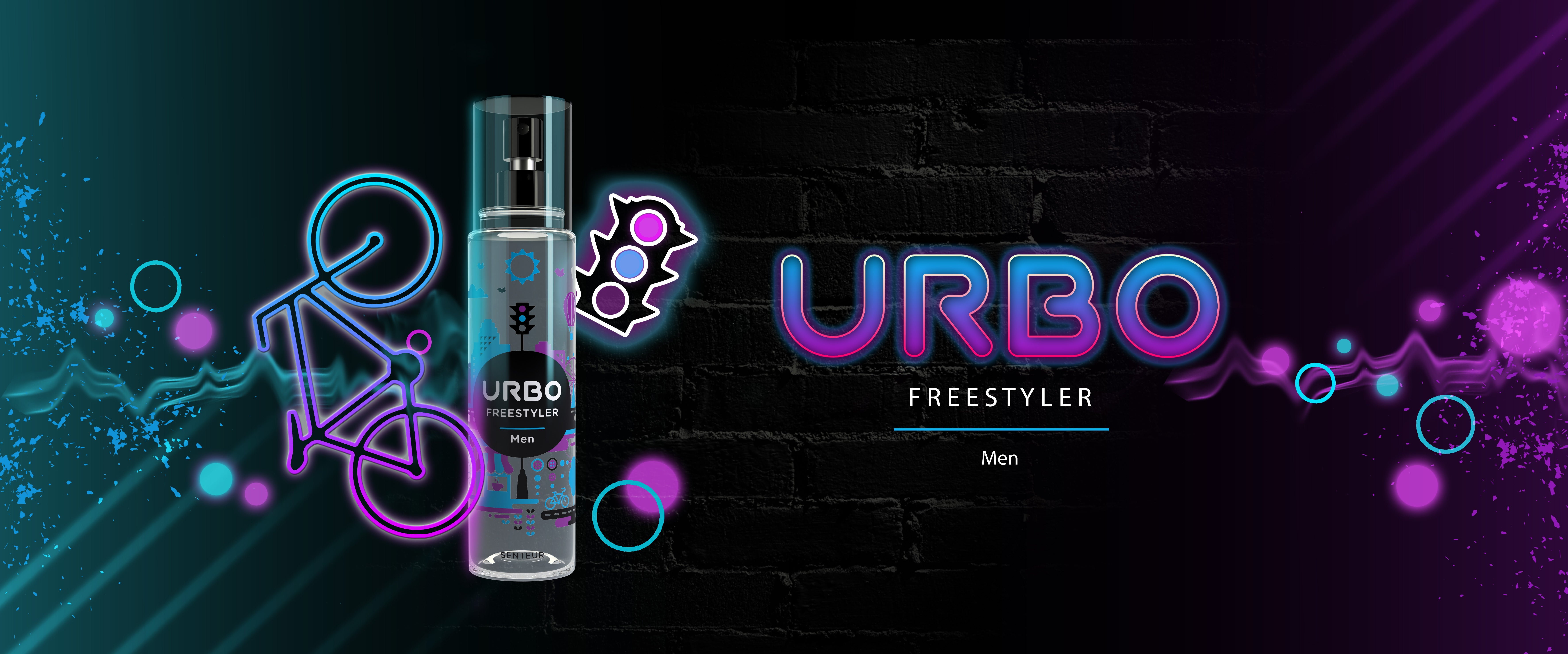 URBO Freestyler SENTEUR Perfumed Body Spray For Men - 150 ml