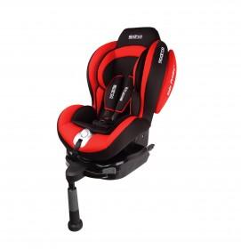 Sparco F500I Isofix Child Seat Group 1 (9-18kg) RedBaby TransportForward facing use with ISOFIX installation for child from 9-18kg/9m-4y (aprox). Fashionable sporty stream line design. Five point harness system. 5 seating positions with simple one-hand ad