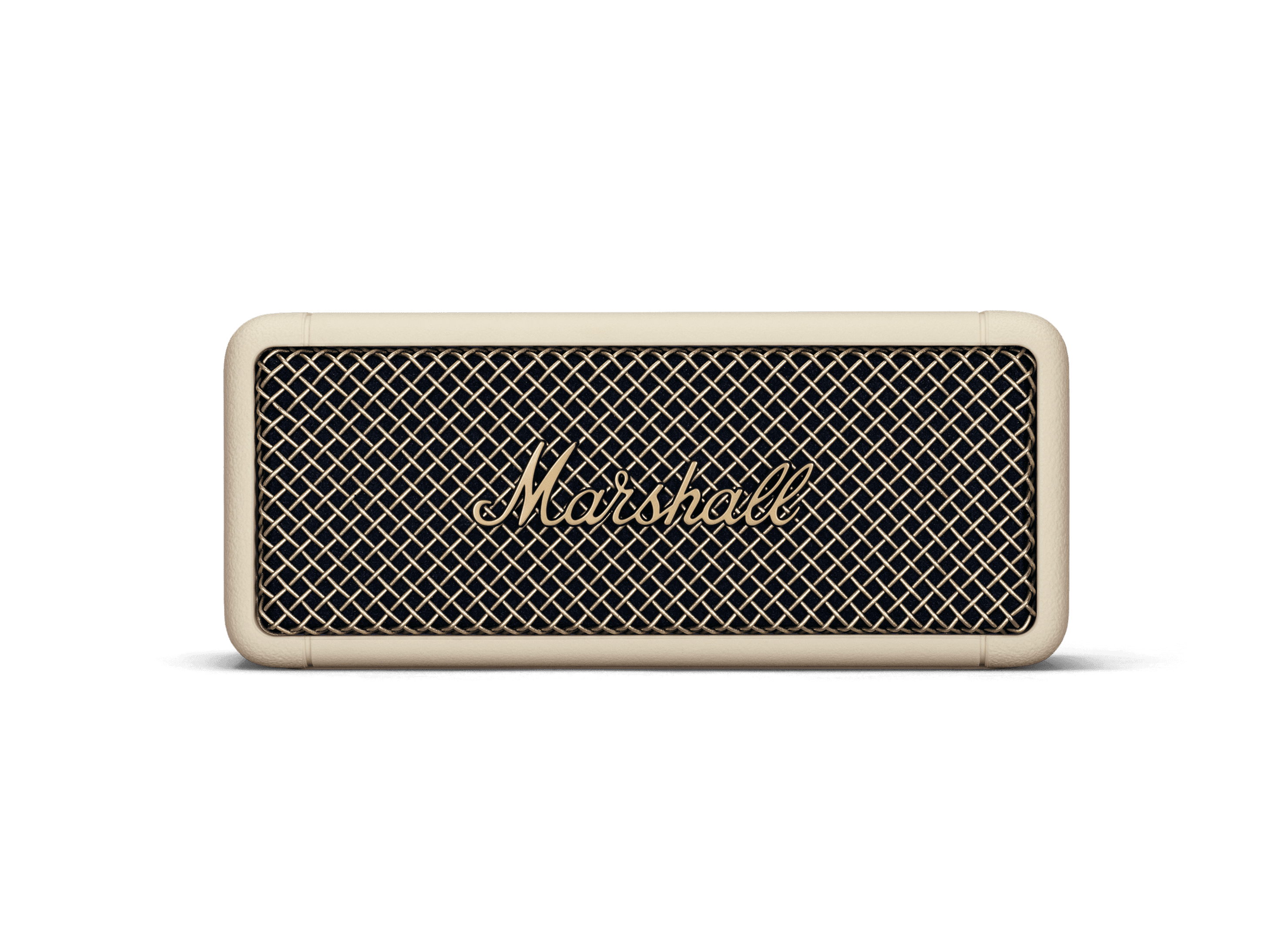 Marshall Emberton Compact Portable SpeakerAudio & VideoEmberton is a compact portable speaker with the loud and vibrant sound only Marshall can deliver. Emberton utilizes True Stereophonic, a unique form of multi-directional sound from Marshall. Experienc
